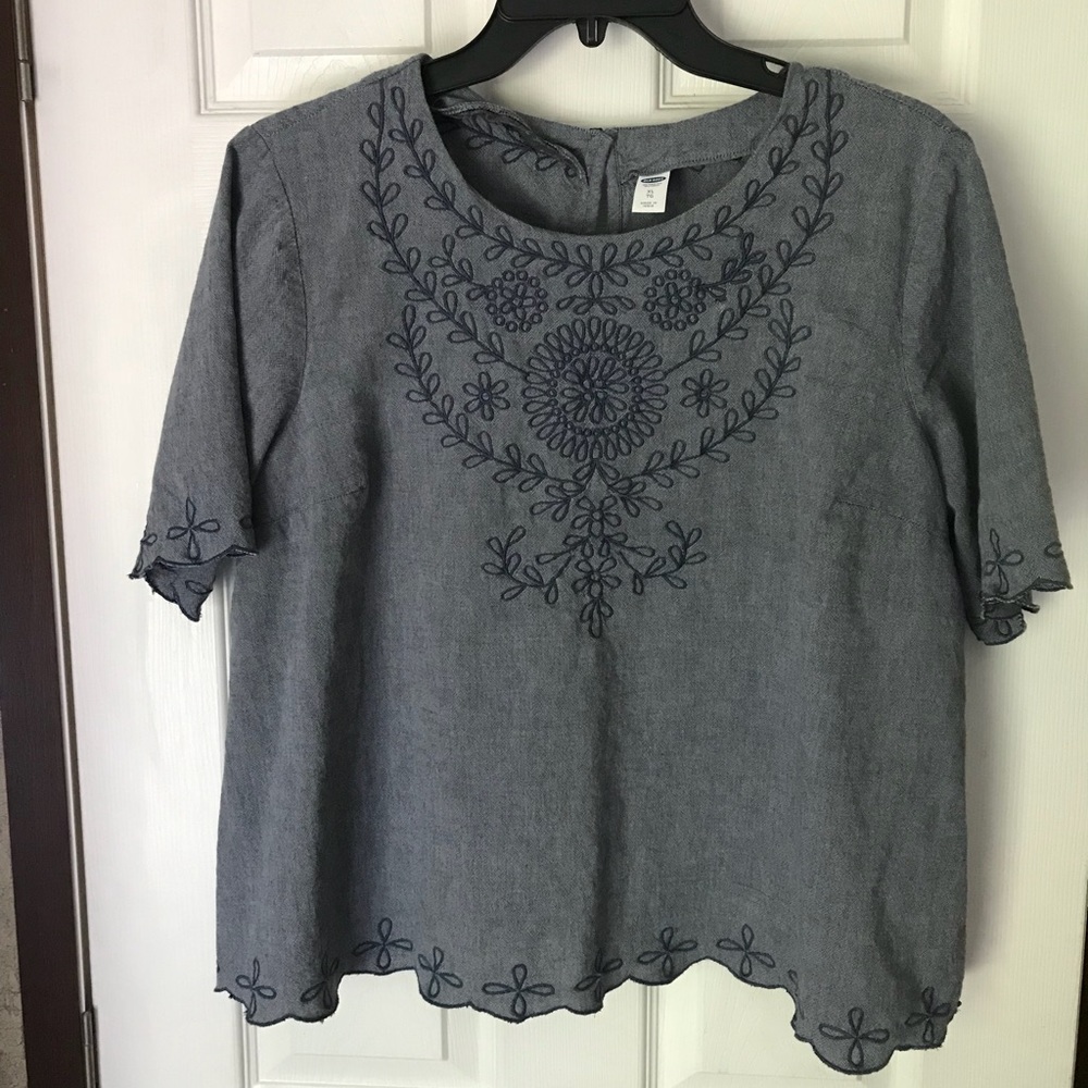 Old Navy Chambray Top